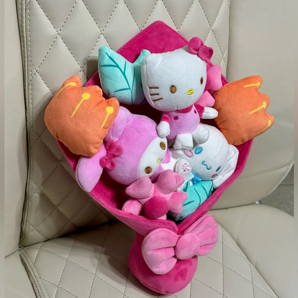 Hello Kitty and Friends 12-Inch Plush Celebration Bouquet